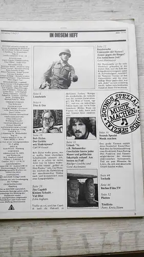 F431/ Sounds Musik Magazin 3/76 Bob Dylan