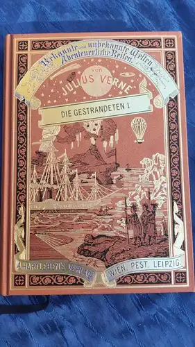 F683/ Jules Verne - Die Gestrandeten 1 - Reprint Hartleben