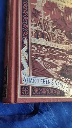 F683/ Jules Verne - Die Gestrandeten 1 - Reprint Hartleben