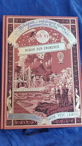 F682/ Jules Verne - Robur der Eroberer - Reprint Hartleben