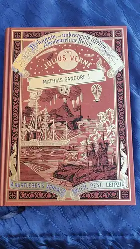F680/ Jules Verne - Mathias Sandorf 1 - Reprint Hartleben