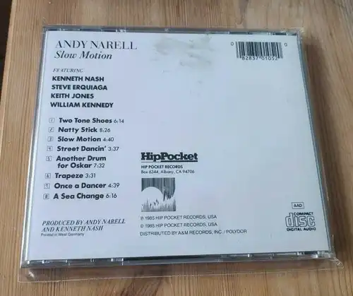  Andy Narell - Slow Motion, CD, 1985