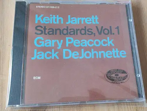 Standards Vol.1 von Jarrett,Keith Trio | CD | Zustand sehr gut