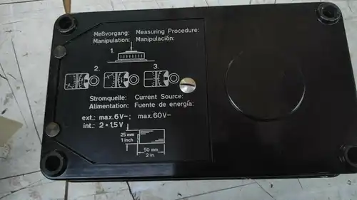 F519/ Siemens Strommessgerät Bakelit