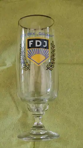 E880/ Glas FDJ VEB BKK Glückauf