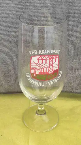 E880/ Glas VEB Kraftwerke Lübbenau Vetschau