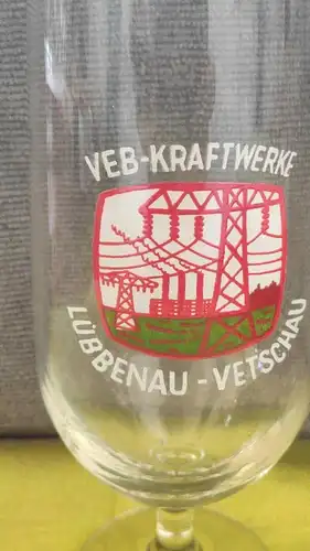 E880/ Glas VEB Kraftwerke Lübbenau Vetschau