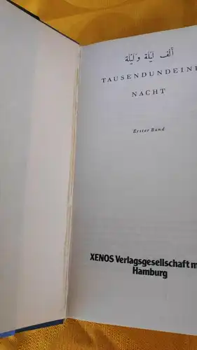 Tausendundeine Nacht 3 Bände Xenos Dreecken Teltau
