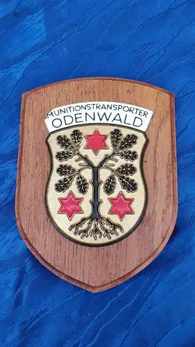 F472/ Wandplatte Munitionstransporter Odenwald