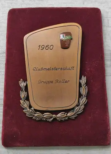 F464/ ADAC Plakette Vespa CLUB Berlin 1960 Clubmeisterschaften