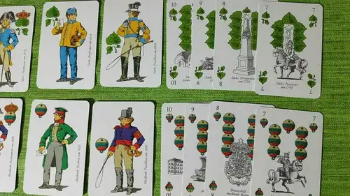 K21/  Spielkarten Fürstl. Reuss. Taxissches Postamt Kartenspiel - Thurn & Taxis