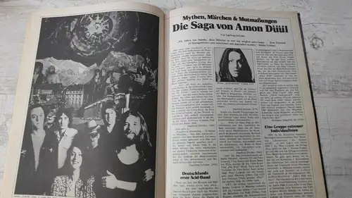 F431/ Sounds Musik Magazin 01/75 Jethro Tüll Amon Düül Herbie Hancock Black Oak 