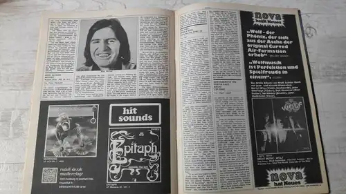 F431/ Sounds Musik Magazin 01/75 Jethro Tüll Amon Düül Herbie Hancock Black Oak 