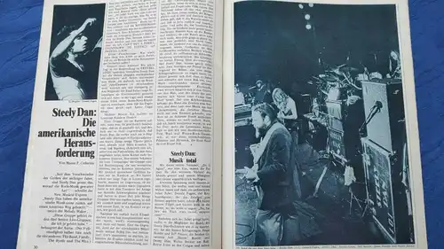 F431/ Sounds Musik Magazin 08/74 The Kinks Steely Dan War