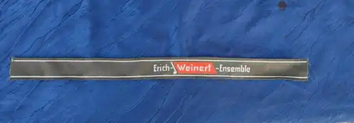 E814/ DDR Ärmelband Erich Weinert Ensemble original