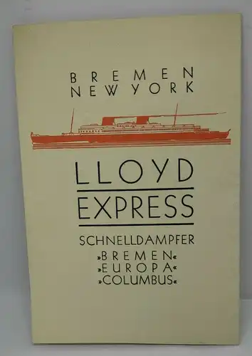 F180/ 1937 Schifffahrt Norddeutscher Lloyd Bremen Auszug aus  Schiffstagebuch