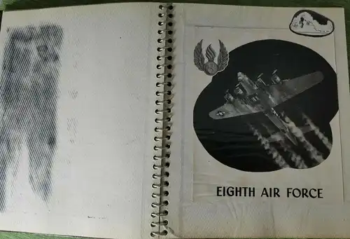 F181/ 2 Fotoalben der U.S. Eighth Air Force 2.Weltkrieg
