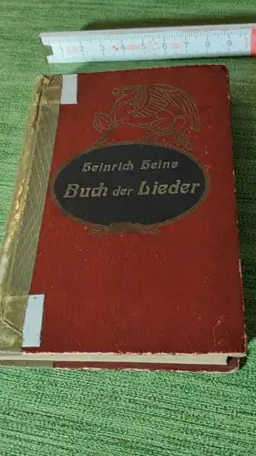 F163/ Buch der Lieder von Heinrich Heine Verlag Herrmann Seemann Nachf.