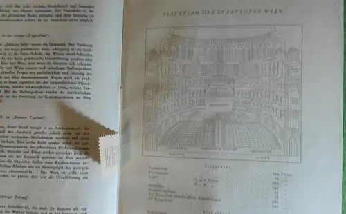 F144/ Programmheft. Staatsoper Wien Heft 15 von 1940/ 41