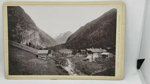 E801/ Altes Foto auf Karton Wildbad Gastein