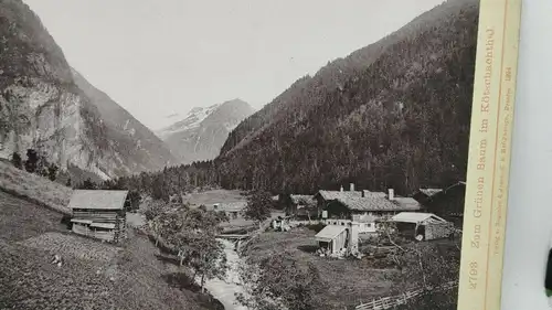 E801/ Altes Foto auf Karton Wildbad Gastein