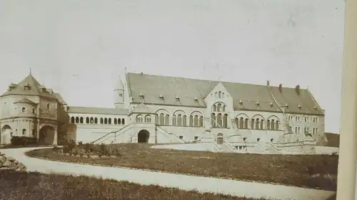 E801/ Altes Foto auf Karton Harz Kaiserhaus zu Goslar