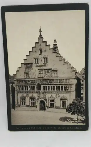E801/ Altes Foto auf Karton Lindau i. B. 1899 Rathaus Südseite