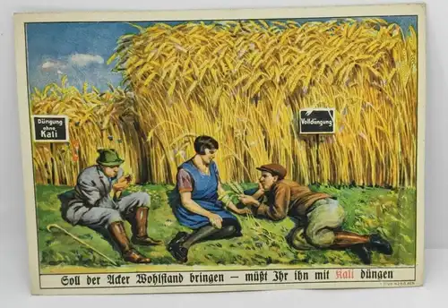 E801/ Werbepostkarte Kali Syndikat Postkarte 30er Jahre