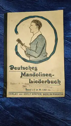 F87/ Deutsches Mandolinen Liederbuch  Band 2