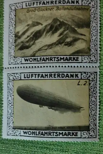 E880/18 x Reklamemarke Luftfahrerdank Wohlfahrtsmarke