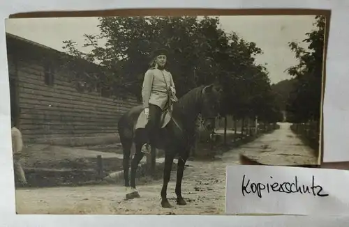 E803/ Alte Postkarte - Ehemaliger Truppenübungsplatz Münsingen 1918