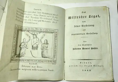 F48/Das Willröder Legat nach seiner Entstehung und gegenwärtigen Verfassung 1834