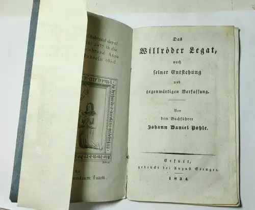 F48/Das Willröder Legat nach seiner Entstehung und gegenwärtigen Verfassung 1834