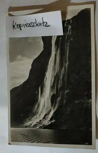 E882/ Alte AK Norwegen die sieben Schwestern gelaufen 1935 Dampfer Oceana