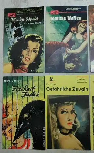 E906/ Panther Buch Kranichbuch Werbepappen