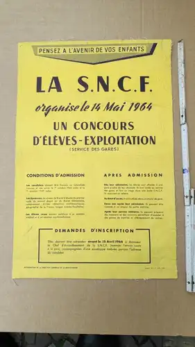 E855/ Plakatsammlung aus Frankreich SNCF Eisenbahnen