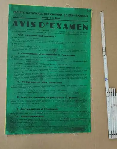 E855/ Plakatsammlung aus Frankreich SNCF Eisenbahnen