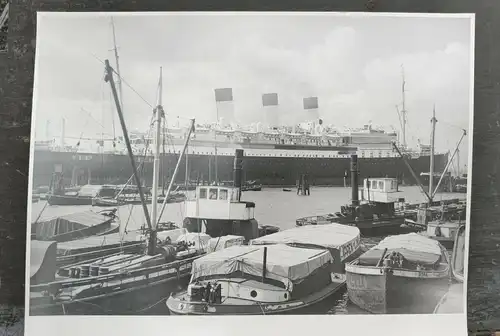 E827/ Original Fotografie  Albin Müller Hamburger Hafen