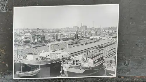 E827/ Original Fotografie  Albin Müller Hamburger Hafen