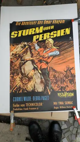 E756/ Filmplakat Poster Sturm über Persien