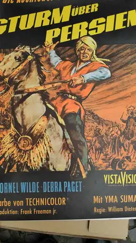 E756/ Filmplakat Poster Sturm über Persien