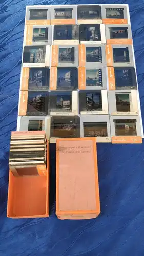 E697/ 40 alte Glasdias Dogenpalast 
