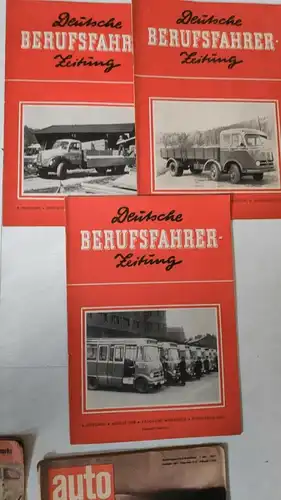 E615/ verschiedene Autozeitungen der 50 er 60er Jahre