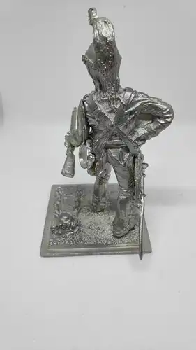 004/ Zinnsoldat Offizier unbemalt 10 cm
