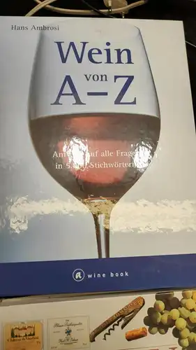 E582/ Der grosse Johnson/ Weinliteratur/ Wein A-Z/4 Bücher