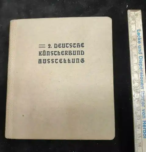 E382/ Katalog der Zweiten Ausstellung des Deutschen Künstlerbundes 1905