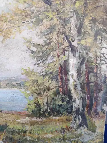 E295/ Fritz Kohlschmidt Gemälde 
