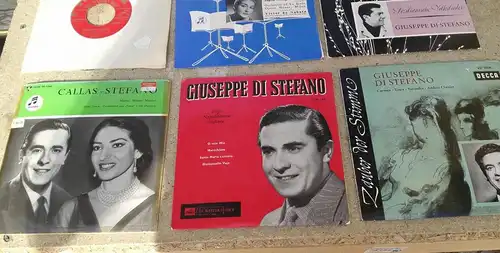 E81/ Giuseppe die Stefano / Callas Sammlung Vinyl Single