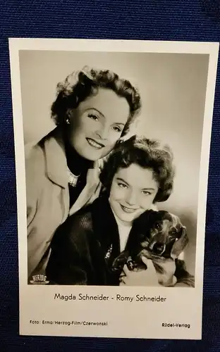 E4/ ROMY SCHNEIDER Starpostkarte