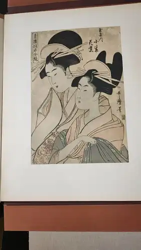 E855/ Utamaro Kitagawa 10 Offsetdrucke Hirmer  Verlag